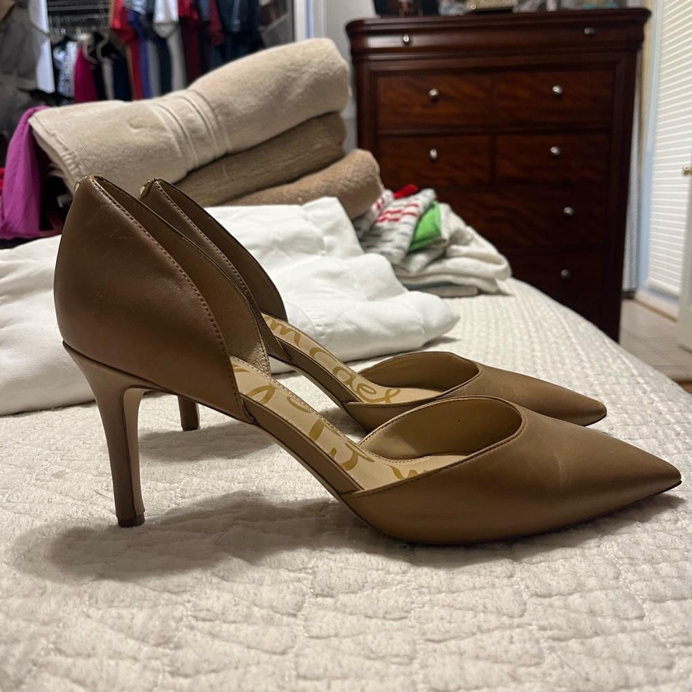 Sam Edelman Jaina D'Orsay pumps nude